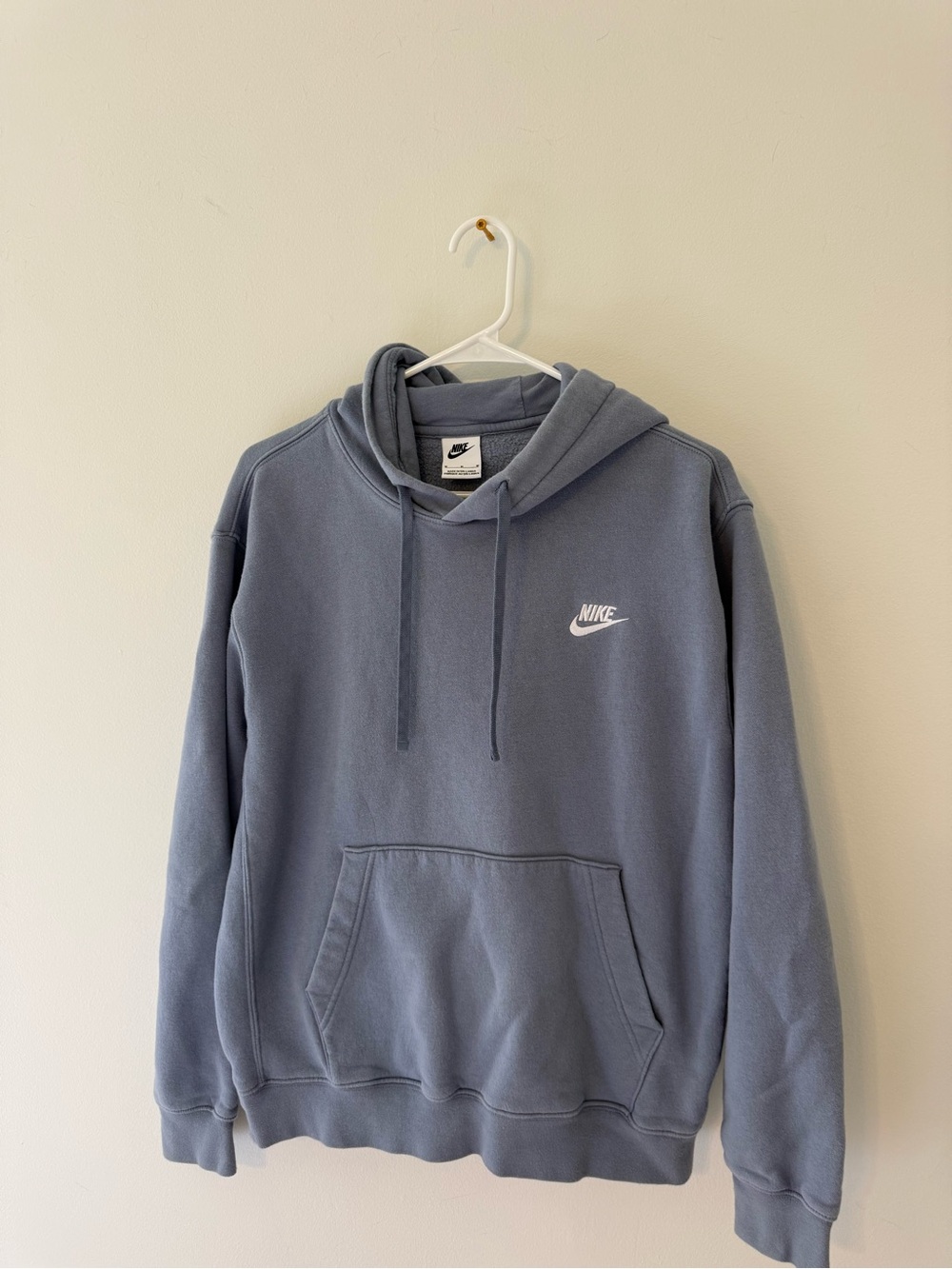 Nike Men's Slate Blue Pullover Hoodie